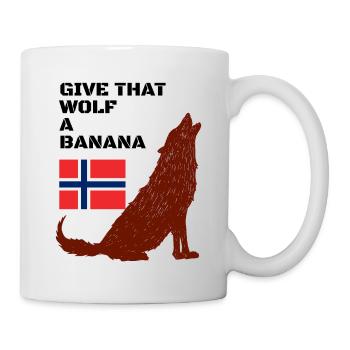 Norwegen Eurovision - Tasse - Weiß - Rechts