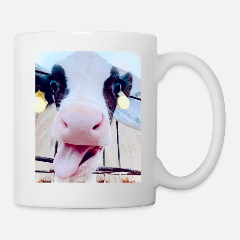 Cow Smile - Mug - white
