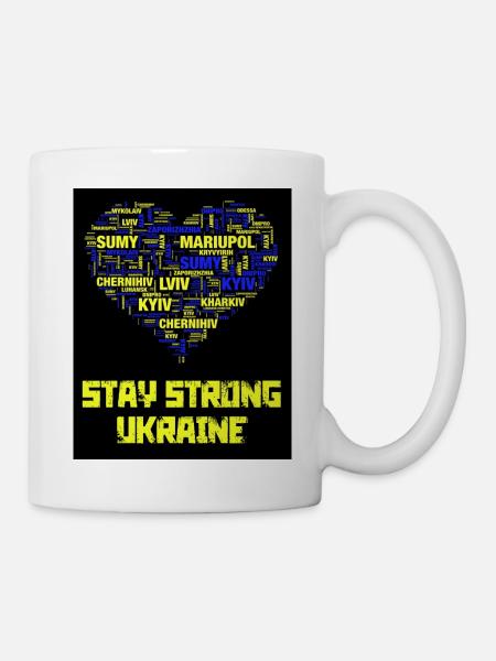 Ukraine - Mug blanc - blanc