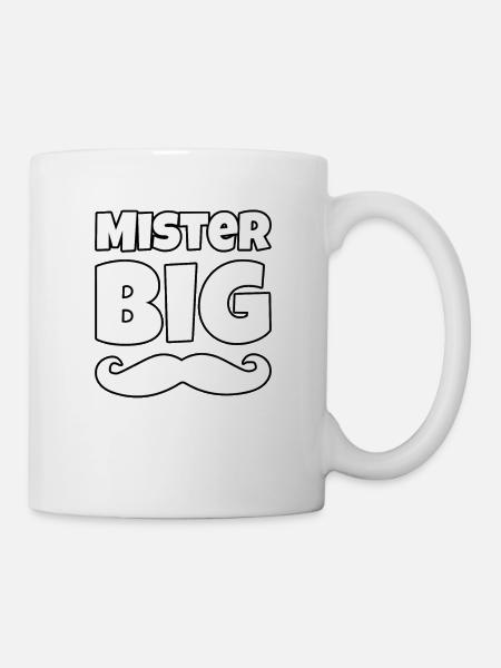 Mister Big - Tasse - Weiß