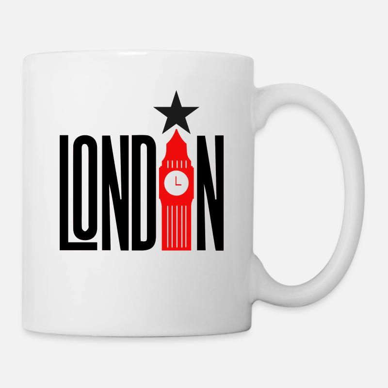 London - Tasse - Weiß