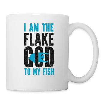 Saltwater Aquarium I Am The Flake - Mug - white - Right
