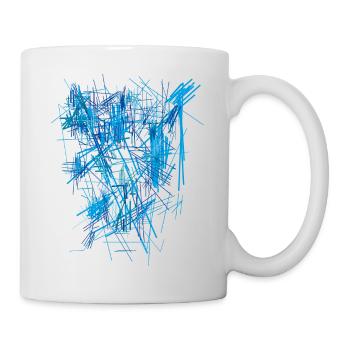 Background Blue - Mug - white - Right