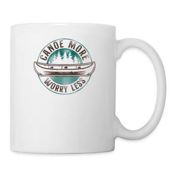 Canoe Canoeing Vintage Canoe More - Mug - white - Right