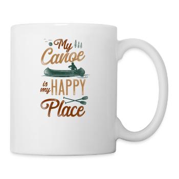 Canoe Canoeing Vintage My Canoe Is - Mug - white - Right
