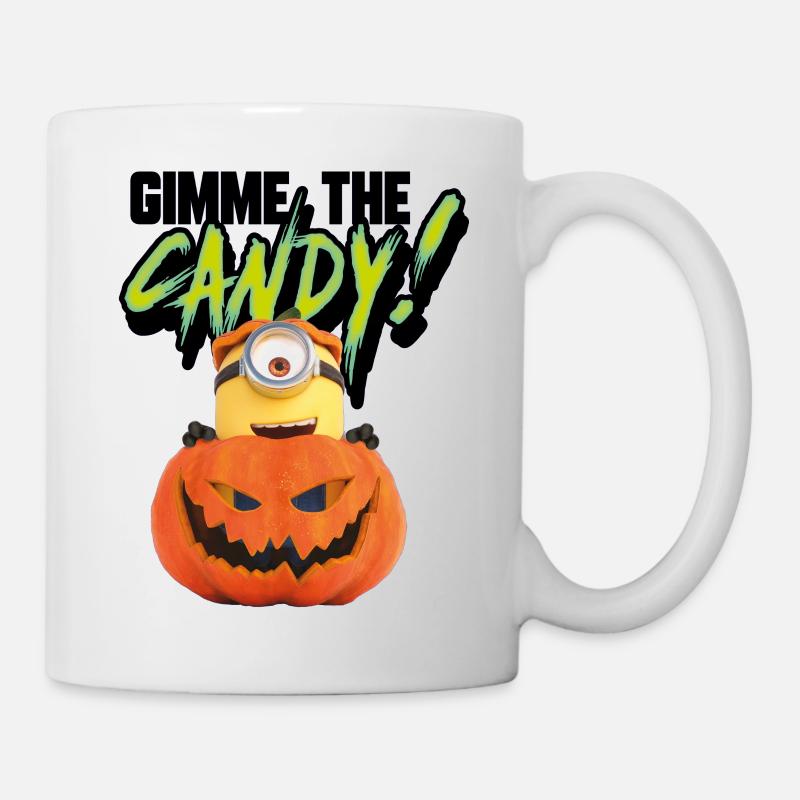Les Minions Stuart Donne-Moi Des Bonbons - Mug blanc - blanc