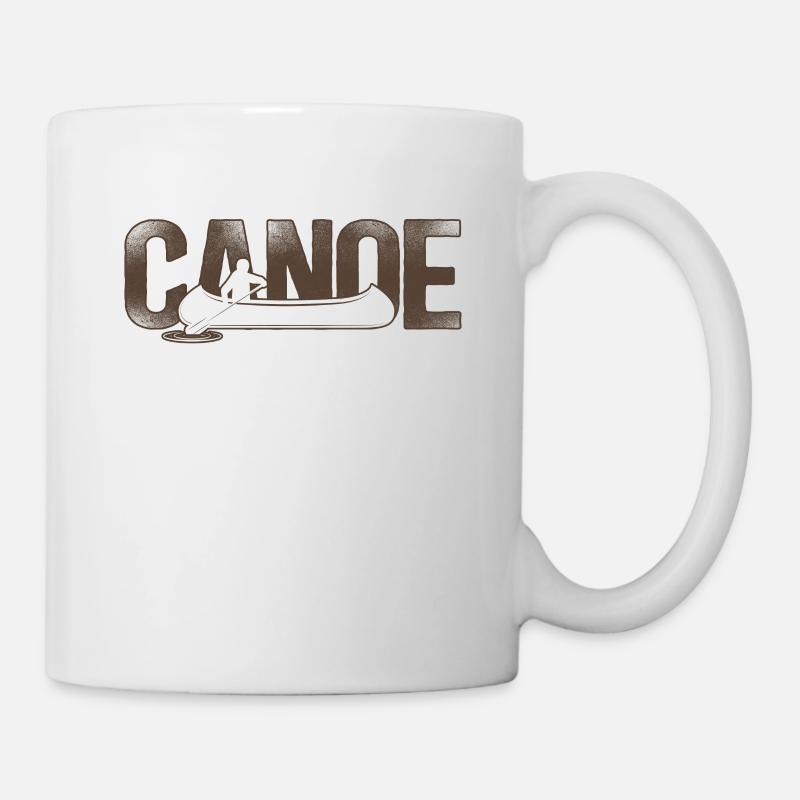 Canoë Canoë Vintage Canoë - Mug blanc - blanc