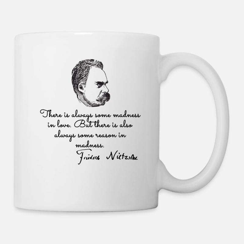 Nietzsche philosopher - Tasse - Weiß