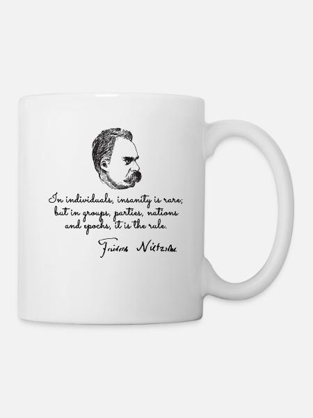 Citations sur Nietzsche - Mug blanc - blanc