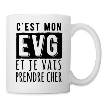Evg futur marié surprise - Mug blanc - blanc - Droite
