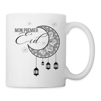 mon premier Eid - Mug blanc - blanc - Droite