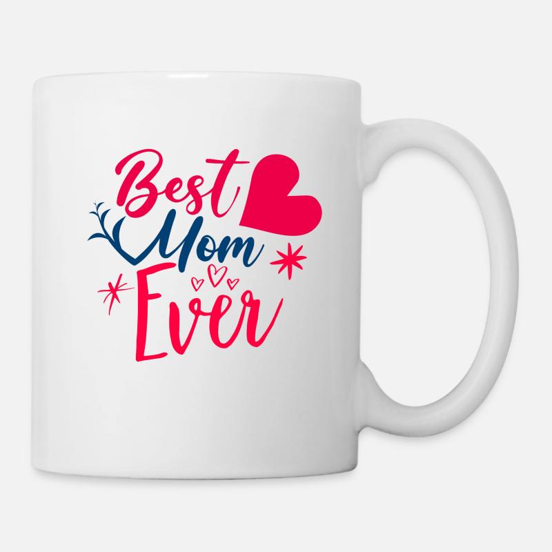 Muttertag, Muttertag, Muttertag, Muttertag - Tasse - Weiß