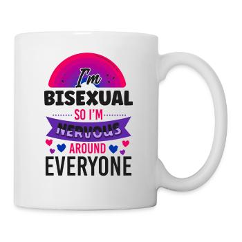 Bisexual Bi Pride Flag I'M - Tasse - Weiß - Rechts