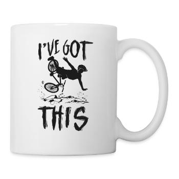 Enduro MTB Mountain Bike Riding - Mug - white - Right