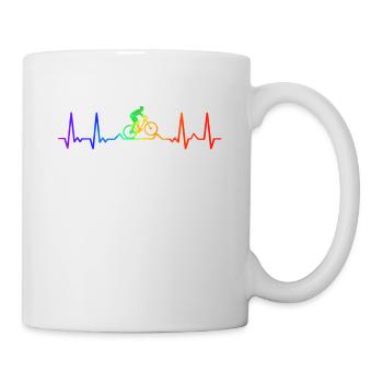 Enduro MTB Mountain Bike Riding - Mug - white - Right