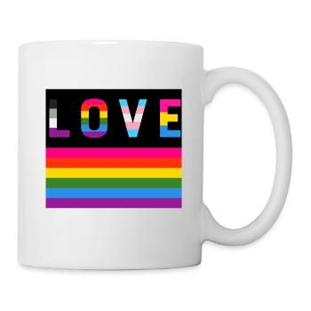 Love LGBT - Mug - white - Right