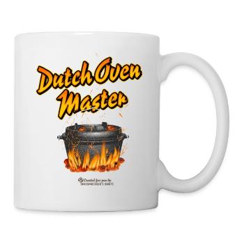 Dutch Oven Master - Tasse - Weiß - Rechts