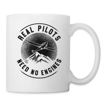 Avion Pilote Planeur Avion - Mug blanc - blanc - Droite