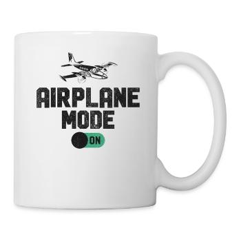 Airplane Pilot Vintage Airplane - Tasse - Weiß - Rechts