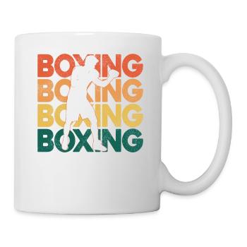 Boxing Retro Vintage Boxing - Mug - white - Right