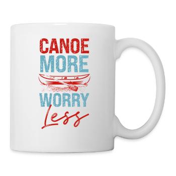 Canoe Canoeing Vintage Canoe More - Mug - white - Right
