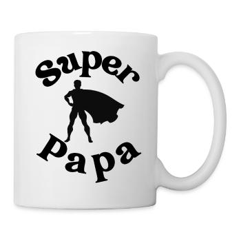 Super Papa - Mug blanc - blanc - Droite