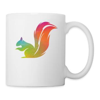 Squirrel Acorn Water Color - Mug - white - Right