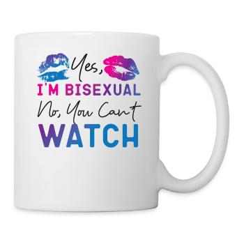 Bisexual Bi Pride Flag Yes, I'M - Tasse - Weiß - Rechts