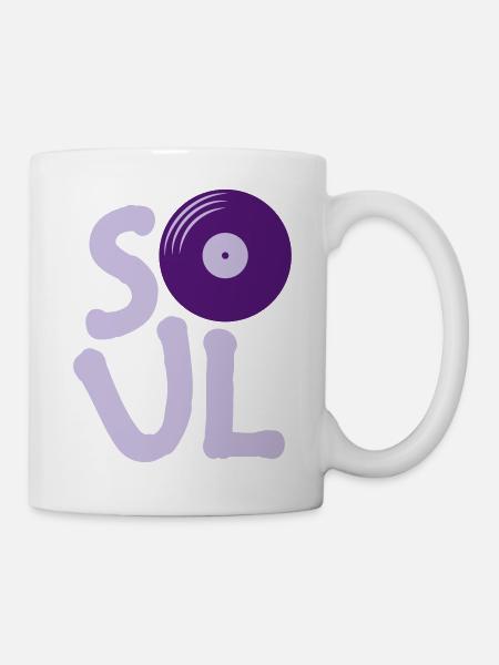 Vinyl Soul Music - Mug - white