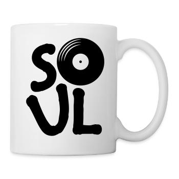 Enregistrer de la musique soul - Mug blanc - blanc - Droite
