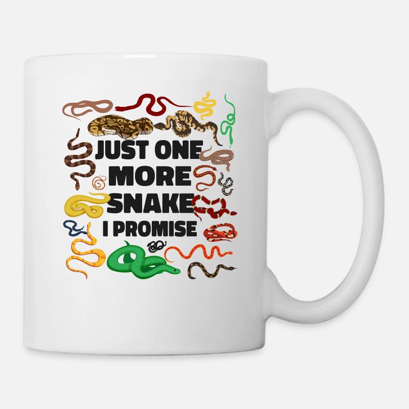 Serpent Serpent Juste Un Serpent de Plus - Mug blanc - blanc