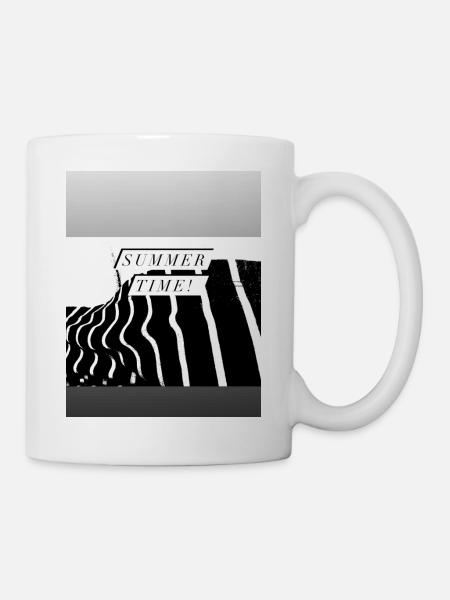 Der Sommer soll geschrien werden! - Tasse - Weiß