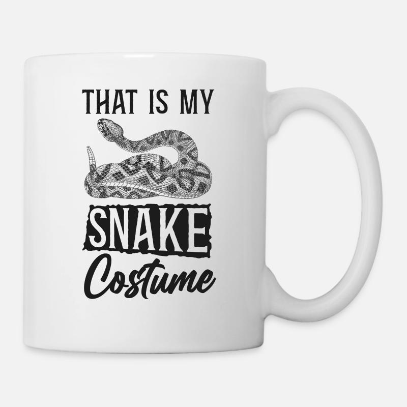 Serpent serpent qui est mon serpent - Mug blanc - blanc