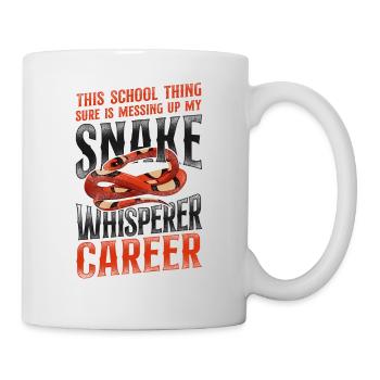 Snake Serpent Vintage This School - Mug - white - Right