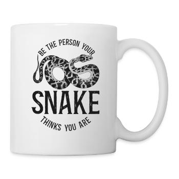 Snake Serpent Vintage Be The - Mug - white - Right