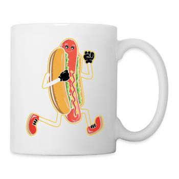 Hot Dog Cardio Fitness Runner Treadmill - Mug - white - Right