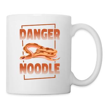 Snake Serpent Danger Noodle - Mug - white - Right