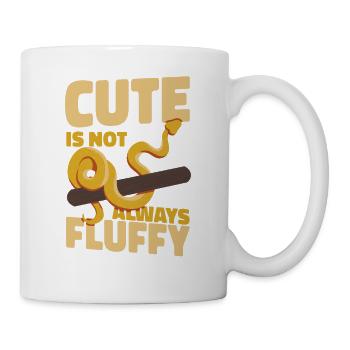 Snake Serpent Cute Is Not Always - Mug - white - Right