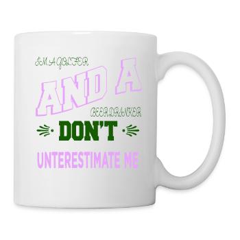 fillesgolfgift blagues cool sport golfgift génial - Mug blanc - blanc - Droite