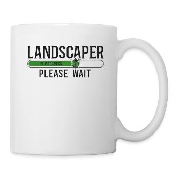 Landscaper Landscaping Landscape - Tasse - Weiß - Rechts