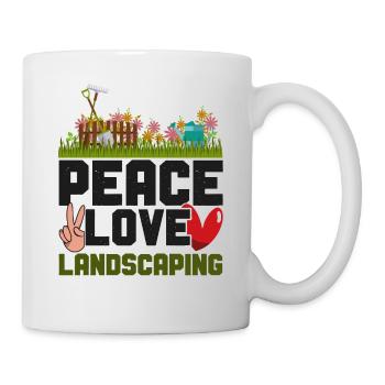 Paysagiste Aménagement Paysager - Mug blanc - blanc - Droite