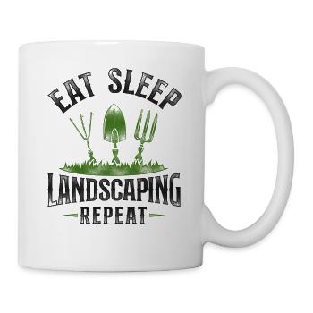 Landscaper Landscaping Landscape - Mug - white - Right