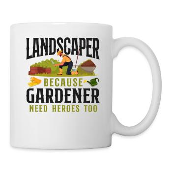 Landscaper Landscaping Landscape - Mug - white - Right