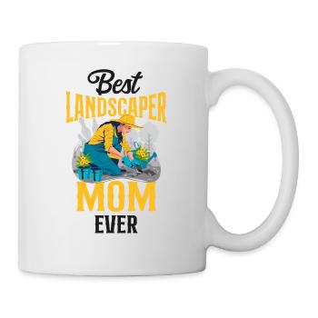 Landscaper Landscaping Landscape - Tasse - Weiß - Rechts