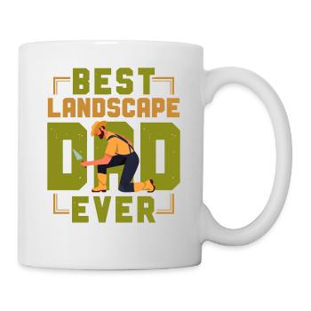 Landscaper Landscaping Landscape - Tasse - Weiß - Rechts