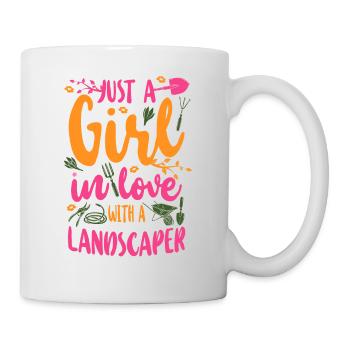 Paysagiste Aménagement Paysager - Mug blanc - blanc - Droite