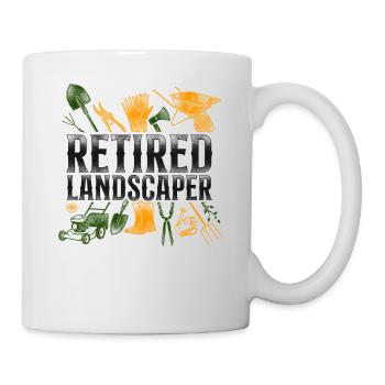 Landscaper Landscaping Landscape - Mug - white - Right