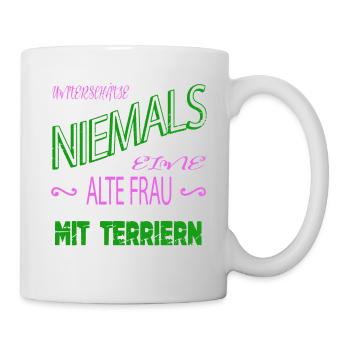 ehefrau beste oma der welt spruch großmutter - Tasse - Weiß - Rechts