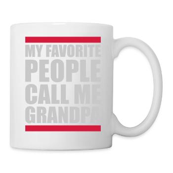 People Call Me Grandpa - Mug - white - Right