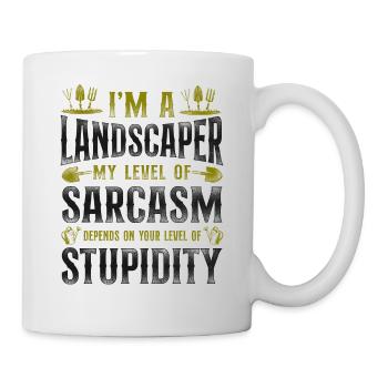 Landscaper Landscaping Landscape - Mug - white - Right